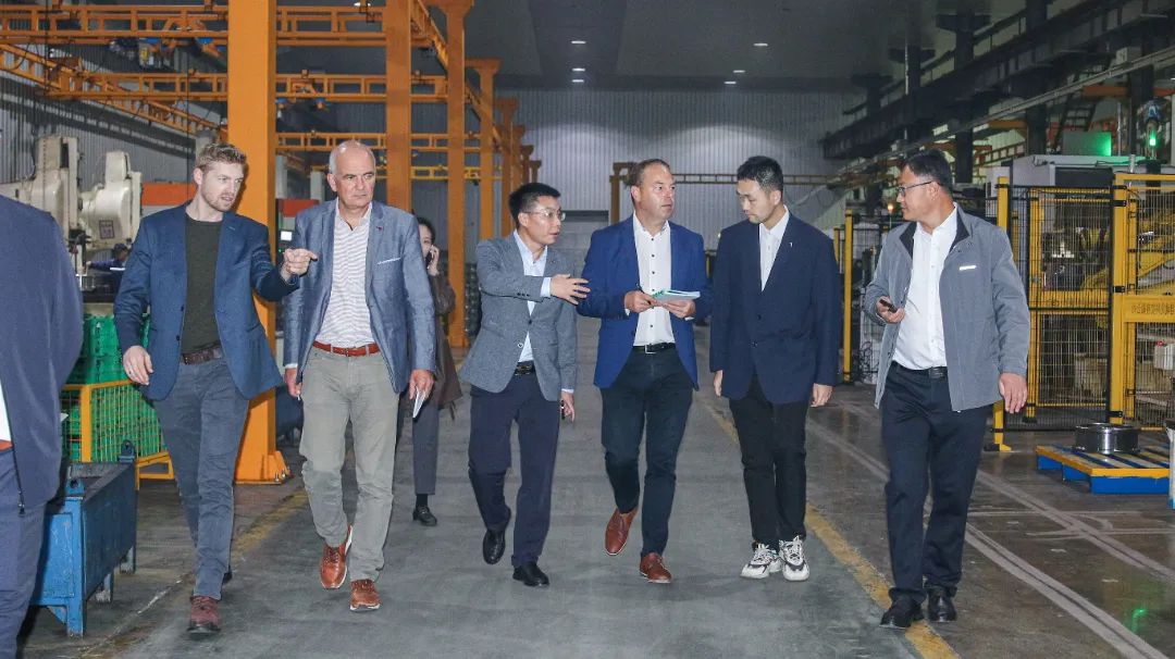 多國(guó)客商組團(tuán)蒞臨蒲瑞調(diào)研考察