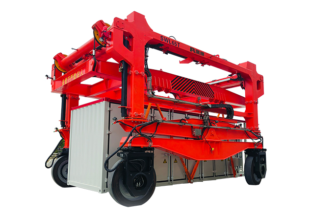 儲能箱跨運(yùn)車###Energy Storage Container Straddle Carrier