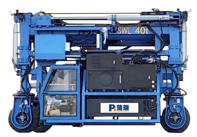 儲能箱跨運車###Energy Storage Container Straddle Carrier