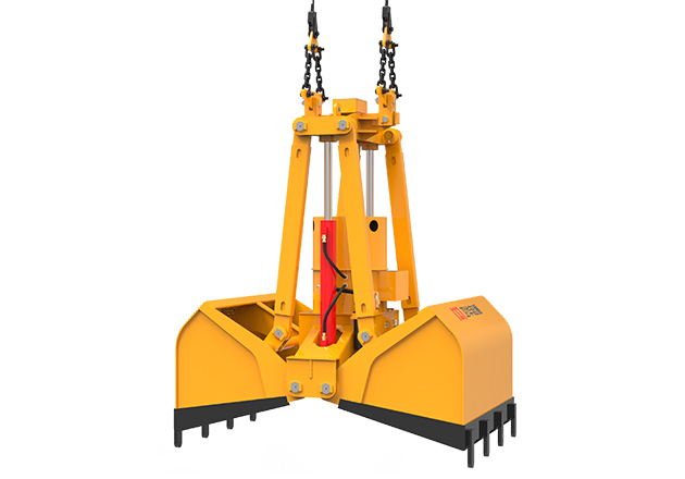 電動液壓雙瓣抓斗###DOUBLE-PETAL ELECTROHYDRAULIC GRAB